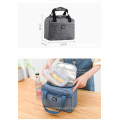 Portable Fashion Aluminum Foil Oxford Custom Lunch Cooler Bag Lunchbag